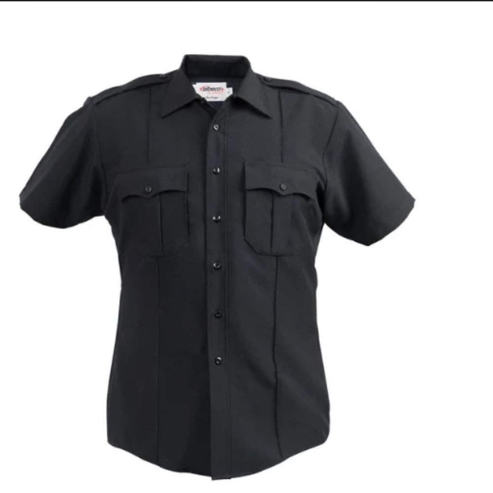 ELBECO Men’s TEXTROP2 Short Sleeve Polyester Shirt, NWOT, size 16 (neck)